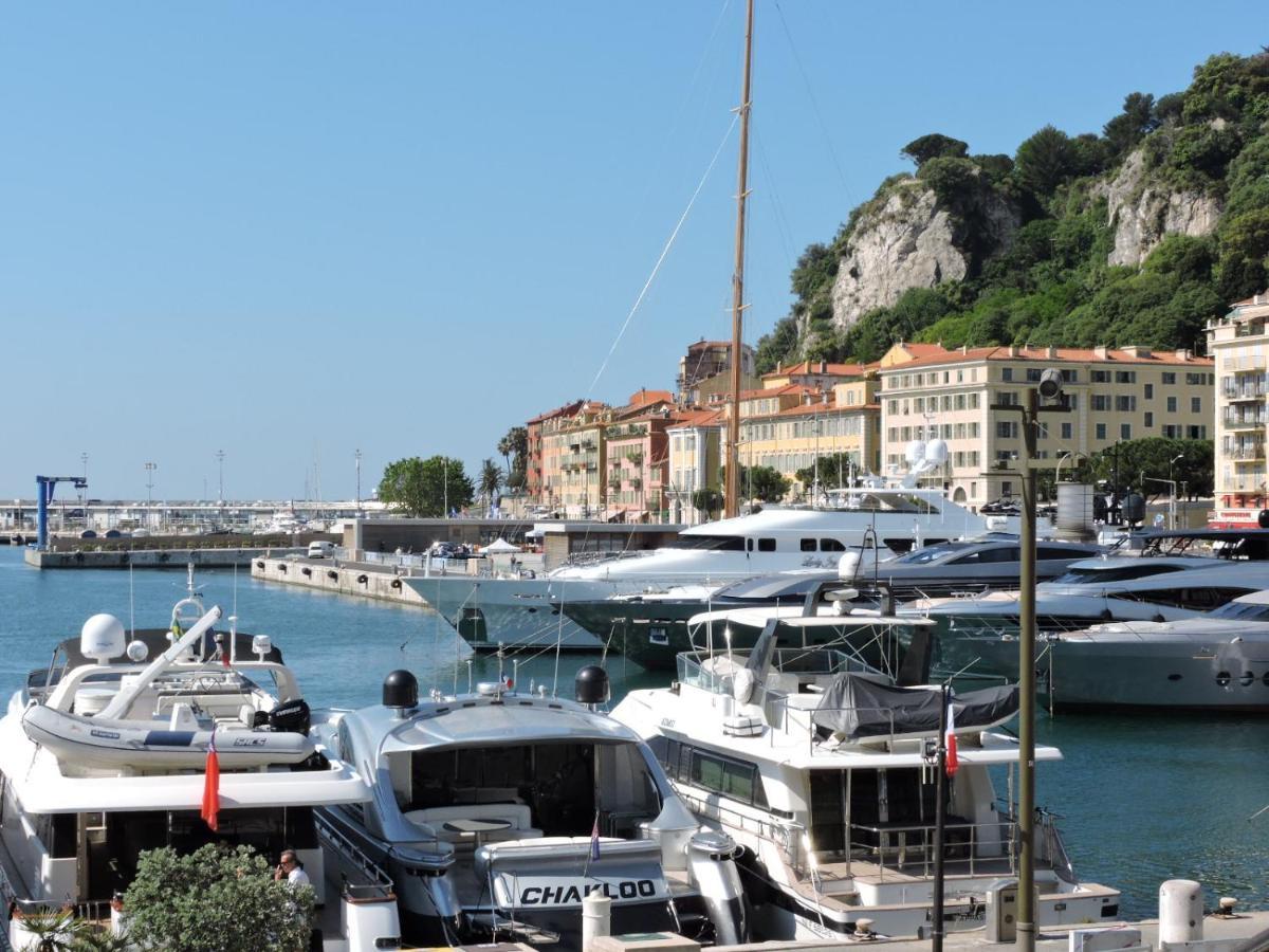 Blue Light Terrace - Nice Port Extérieur photo
